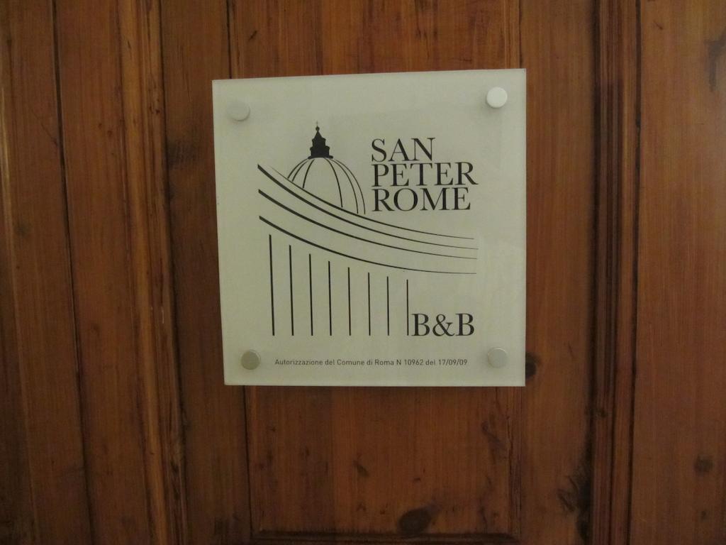 San Peter Rome B&B Exterior foto